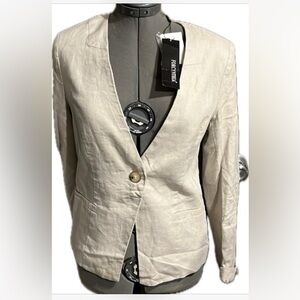 For Cynthia Cream Blazer